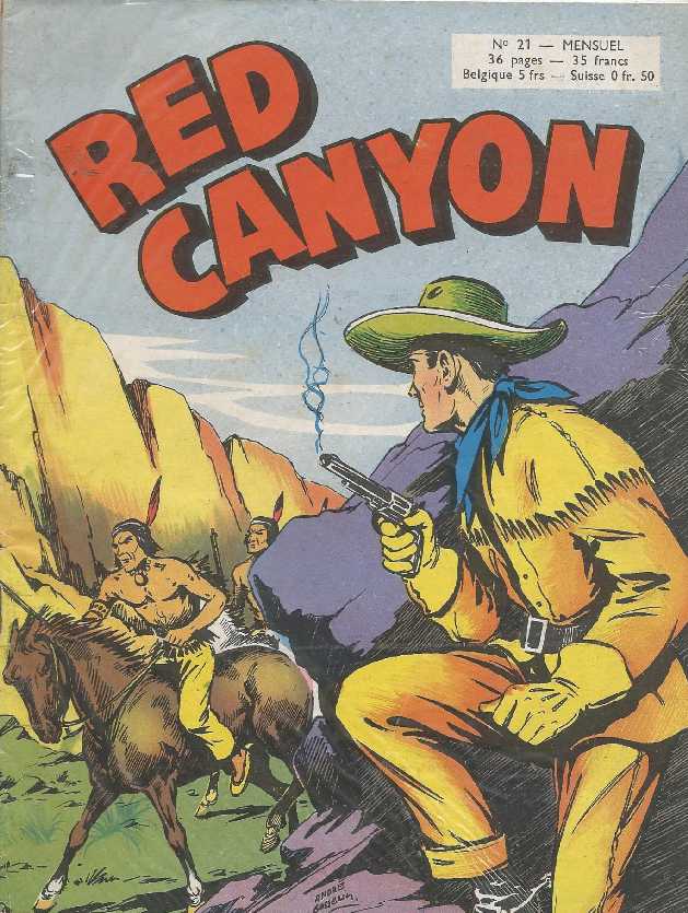 Scan de la Couverture Red Canyon n 21